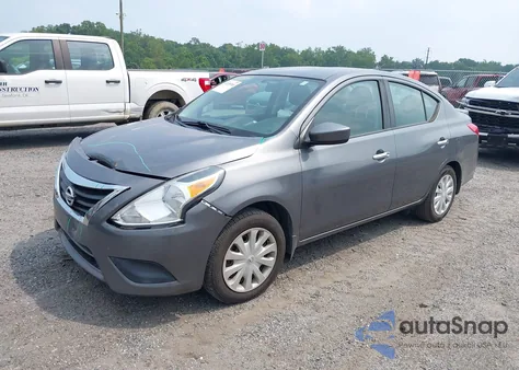 2019 Nissan Versa 1.6 Sv z USA, uszkodzony, nr VIN 3N1CN7AP1KL831034